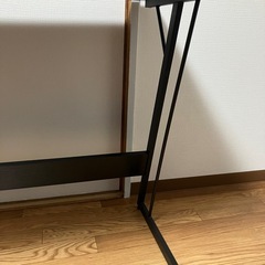 デスク　学習机　オフィス　ブラックの画像