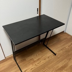 デスク　学習机　オフィス　ブラックの画像