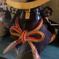 端午の節句　兜　ケース入り