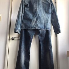 2個まとめ売り　Lサイズ　ヌーディージーンズ　（nudie jeans）　セットアップ