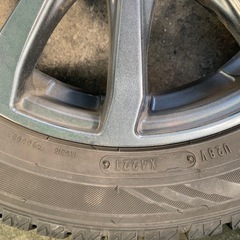 155/65R14スタッドレスタイヤアルミホイールセットの画像