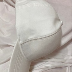  白キャップ　試着のみの画像