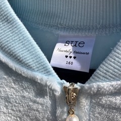 女児　160サイズ　長袖パーカー　の画像