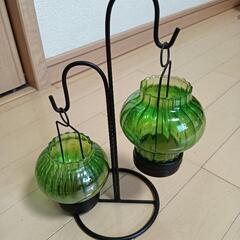アジアン雑貨　ランタン　キャンドルの画像