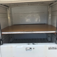 オートマ軽トラハイゼットトラックパネルバン　車検付き　移動販売車やキッチンカーベースにも　ハイゼット　仕事に足に宅配などの画像