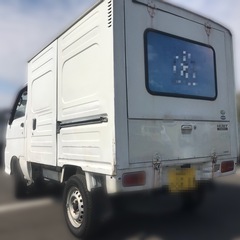 オートマ軽トラハイゼットトラックパネルバン　車検付き　移動販売車やキッチンカーベースにも　ハイゼット　仕事に足に宅配などの画像