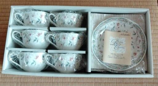 Noritake 花更紗 ティーカップ＆ソーサー6客
