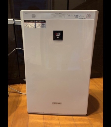 シャープ プラズマクラスター 空気清浄機 FU-A51