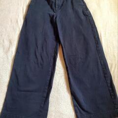 【取引決定】無印良品 縦横ストレッチチノワイドパンツ S