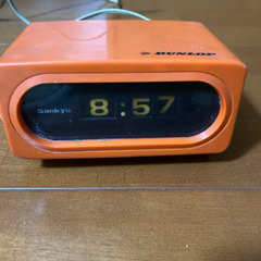 昭和レトロな電子時計　