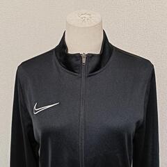 ナイキ トラックジャケット ジップ スウォッシュロゴ ドライフィット 黒 M メンズの画像