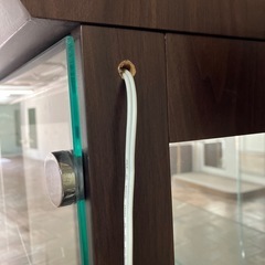ガラスキャビネットの画像