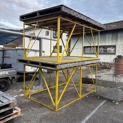 デバイニング台テーブル⭐︎耐荷重1500kg⭐︎2t車積載可能の画像