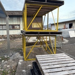 デバイニング台テーブル⭐︎耐荷重1500kg⭐︎2t車積載可能の画像