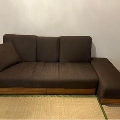 収納付きソファーベッドの画像