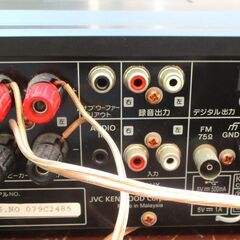 ☆ ケンウッド KENWOOD R-K531 & LS-K531 ミニコンポ Bluetooth対応CDレシーバー & サテライトスピーカー◆ご家庭で良い音で音楽を♪の画像