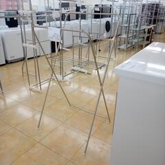 ★ジモティ割あり★  物干しラック シルバー H138×D70×W73 クリーニング済み OJ7988の画像
