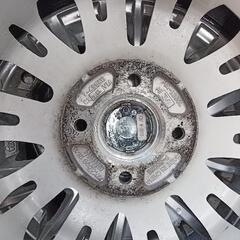 155/65R13 スタッドレスタイヤ　アルミホイール付きの画像