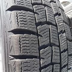 155/65R13 スタッドレスタイヤ　アルミホイール付きの画像