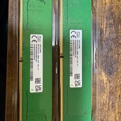 PCパーツ　メモリ2枚　16GB DDR5の画像