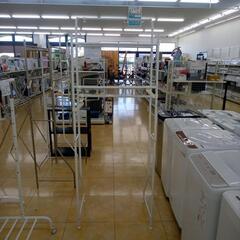 ★ジモティ割あり★  ランドリーラック 白 H186×D53×W67 クリーニング済み OJ7989の画像