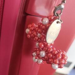 割れたキャリーケース