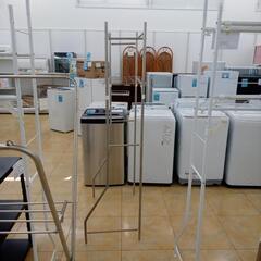 ★ジモティ割あり★  ハンガーラック シルバー H166×D45×W80 クリーニング済み OJ7990の画像