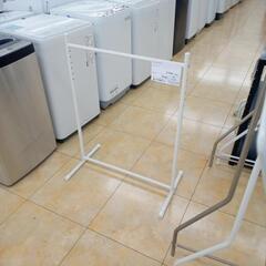 ★ジモティ割あり★  ハンガーラック 白 H90×D40×W69 クリーニング済み OJ7991の画像