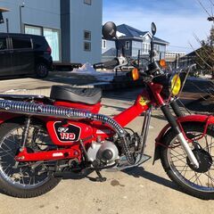 CT110 ハンターカブ 12V 社外マフラー付 オーストラリア...