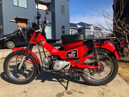 CT110 ハンターカブ 12V 社外マフラー付 オーストラリア仕様 ポスティ