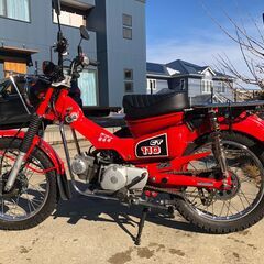 CT110 ハンターカブ 12V 社外マフラー付 オーストラリア仕様 ポスティ ポストモデルの画像