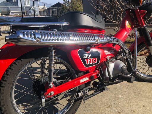 CT110 ハンターカブ 12V 社外マフラー付 オーストラリア仕様