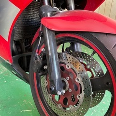値下げ　書付きスズキRF400RVの画像