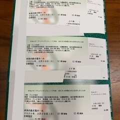 アンパンマン　ミュージカル　3/29  本多の森ホール　