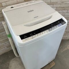 【美品】大阪送料無料★3か月保障付き★洗濯機★日立★8kg★2016年★BW-V80A★S-608