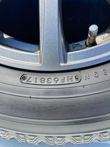 15インチアルミホイールスタッドレス
