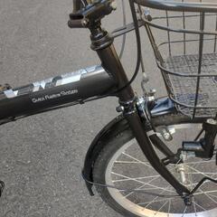 【美品】2021年製 20インチ折り畳み自転車 外装6段変速  整備済み! の画像