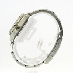 動作品 Jhonny Blues クオーツ式腕時計 3針 ブルーダイヤル 逆回転防止ベゼル レディース 25年2月電池交換 札幌市 清田区 平岡の画像