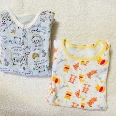 【お値下げ】長袖ロンパース　50〜60㌢