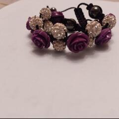 【ブレスレット】パープル系の画像