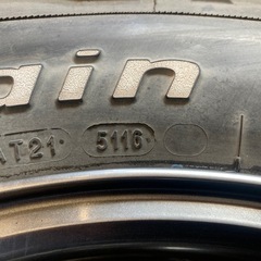 ジムニーランドベンチャー軽量アルミ 1本 背面用スペアなど　225/70R16 1本の画像