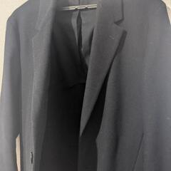 ※20(木)に掲載終了します【定価8980円】ユニクロ メンズ チェスターコート ブラック L UNIQLOの画像