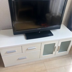 三菱電機 液晶テレビ 32型　　テレビボードセット