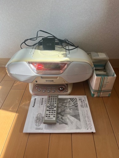 ジャンク品　パナソニック　MDラジカセ　RX-MDX61