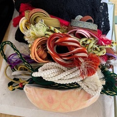 着物　浴衣　帯　小物の画像