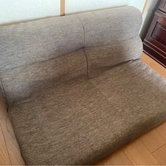 ニトリのローソファの画像