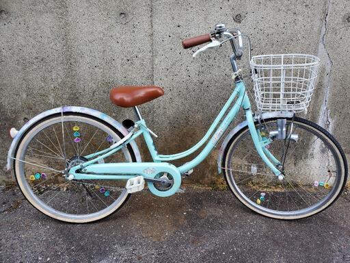 B625 子供自転車★ブリヂストン★Ricorina★22インチ★変速無し