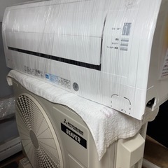 【標準工事費込】三菱 エアコン6畳くらい2022年製 SRK2222R-Wの画像