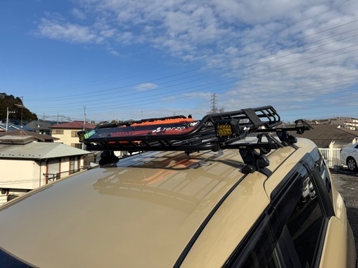 【早い者勝ち】terzoルーフキャリア➕カスタムパーツ