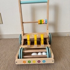 【お譲りします】ひよこのカタカタ押し車の画像